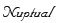 nuptual font