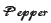 pepper font