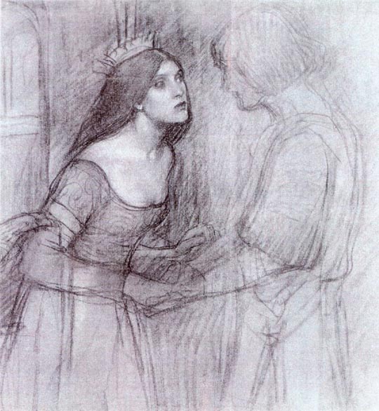 John William Waterhouse: A Female Study - 1894