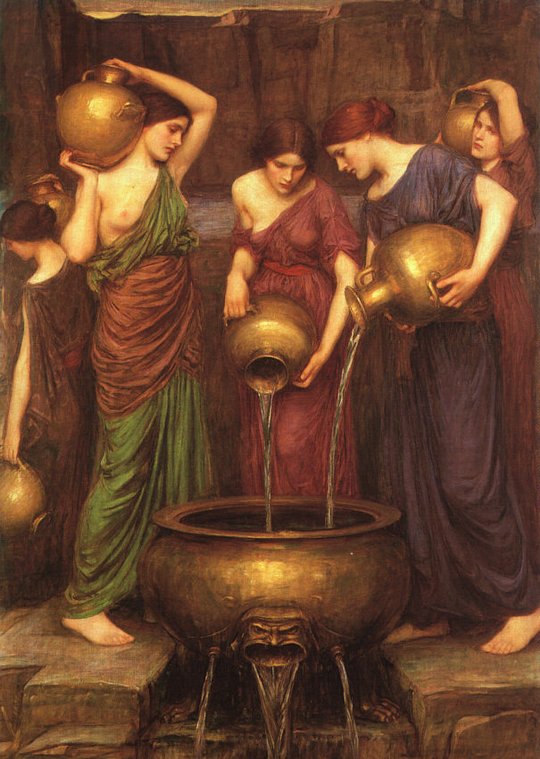 John William Waterhouse: The Danaïdes - 1903