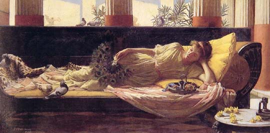 John William Waterhouse: Dolce Far Niente - 1880