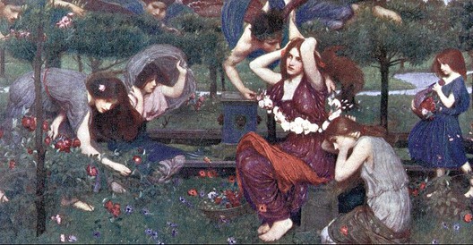 John William Waterhouse: Flora and the Zephyrs - 1898