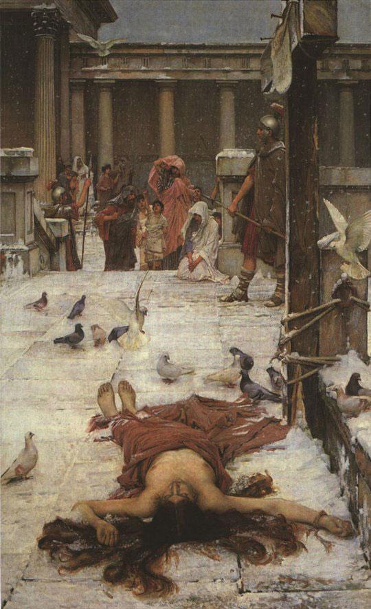 John William Waterhouse: St Eulalia - 1885