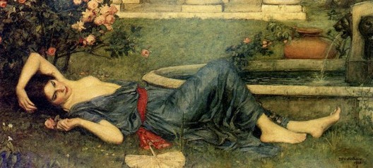 John William Waterhouse: Sweet Summer - 1912