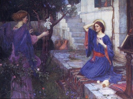 John William Waterhouse: The Annunciation - 1914