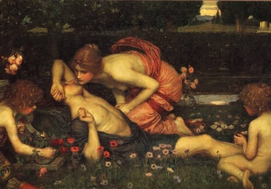 John William Waterhouse: The Awakening of Adonis - 1900