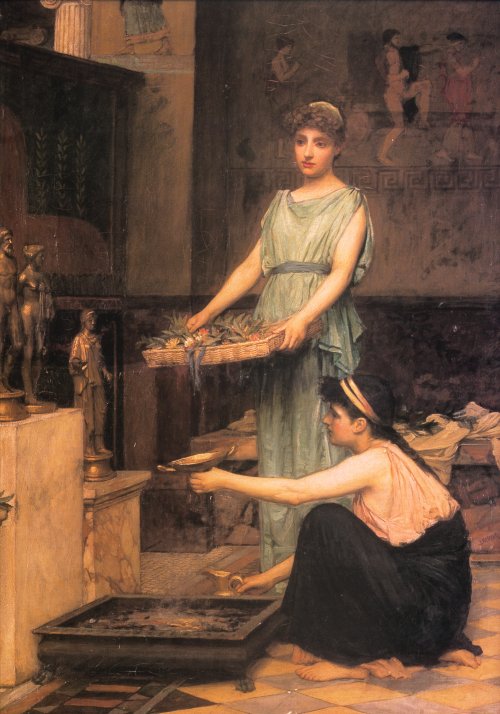 John William Waterhouse: The Household Gods - 1880