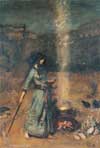 The Magic Circle (study) (1886)