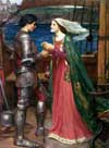 Tristan and Isolde Sharing the Potion